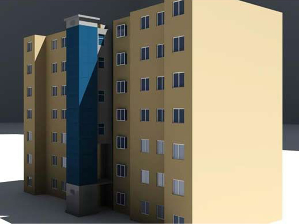 舊樓加裝電梯方案圖