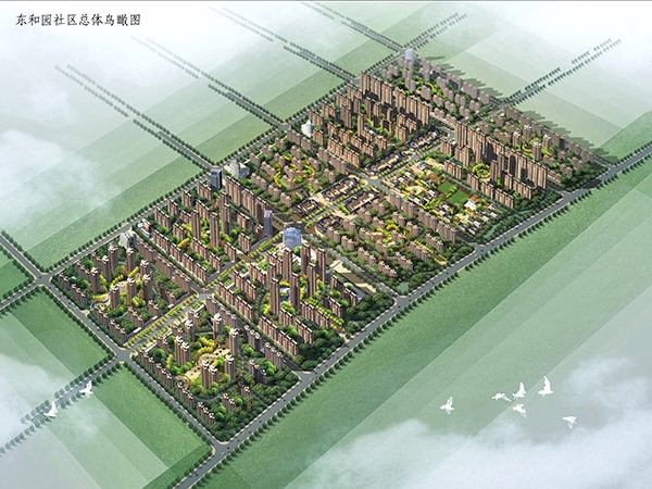 東和園（yuán）整（zhěng）體鳥瞰圖