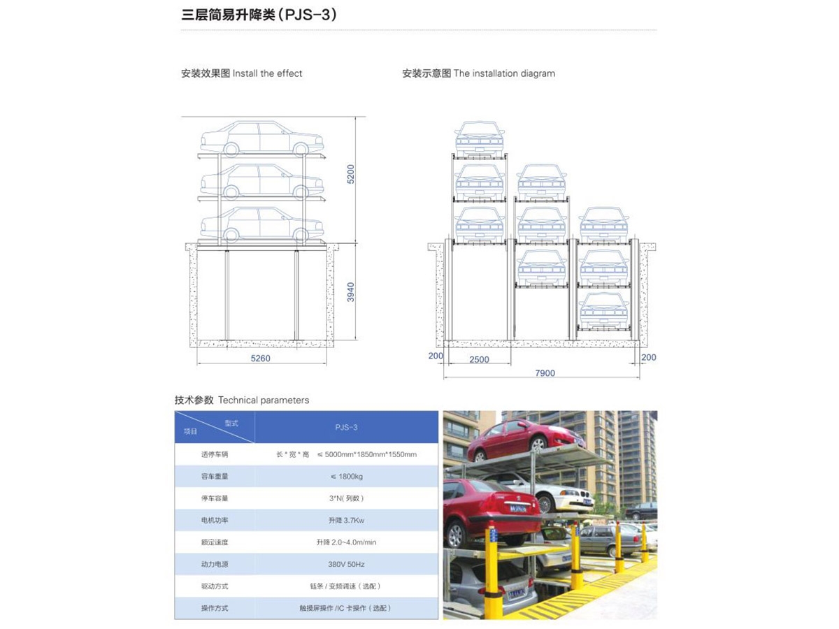 三層（céng）簡易升降類（PJS-3）
